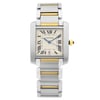 Front Full View Of Cartier W51005Q4 Stainless Steel Watch Pre Owned Condition {Product Condition}