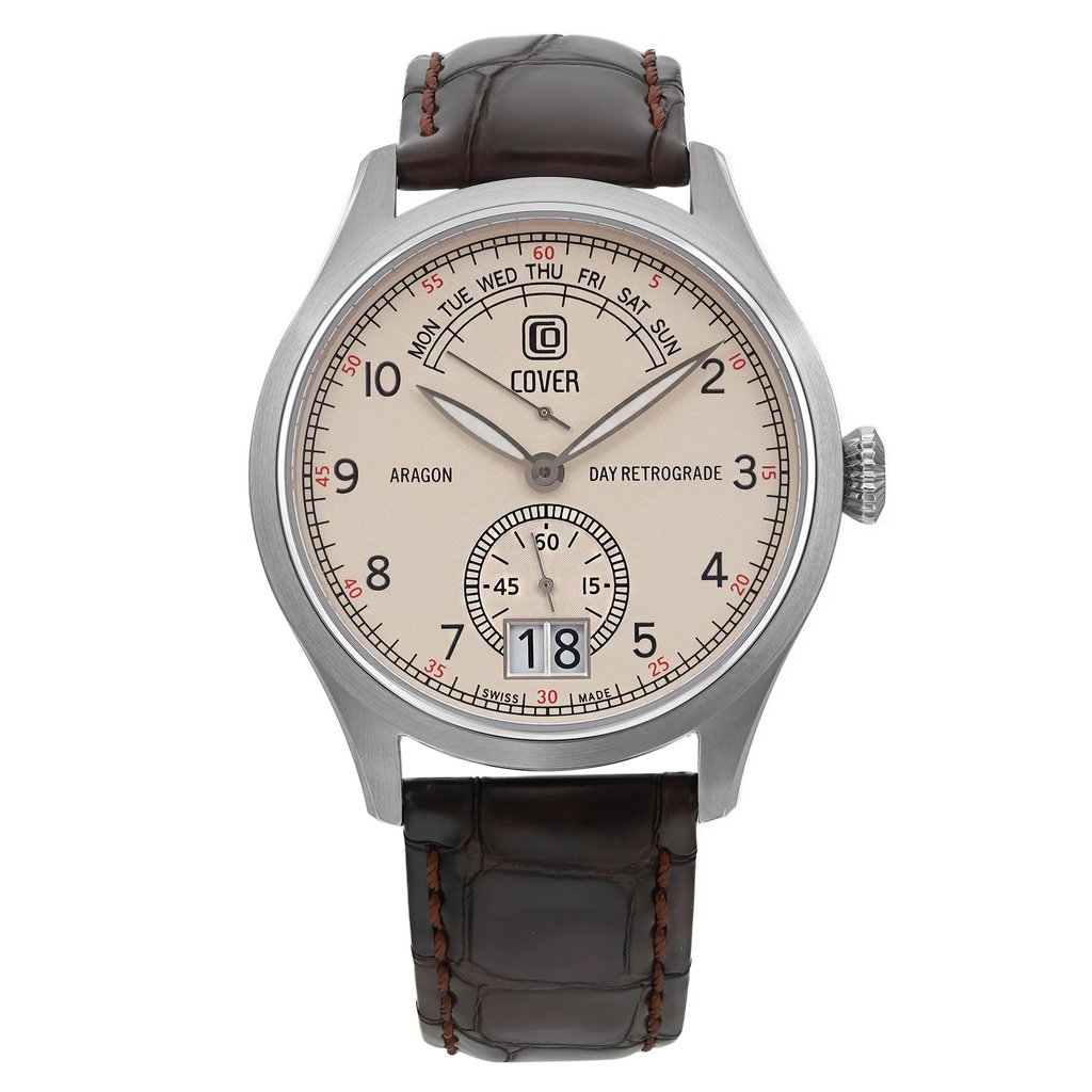 Front Full View Of COVER CO171.05 Stainless Steel Watch Unworn Condition {Product Condition}