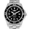 Up Close Front Facing Picture Of Breitling A1739102/BA77-162A Stainless Steel Watch Pre Owned Condition