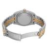 Back View Of Screwback Back Case And Open Stainless Steel,Yellow Gold Band Of Rolex 116233 Watch Pre Owned Condition