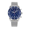 Front Full View Of Breitling A2337016/C856-154A Stainless Steel Watch Display Model Condition {Product Condition}