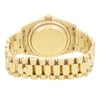 Back View Of {Caseback} Back Case And Closed Gold Band Of Rolex 118238 Watch Pre Owned Condition