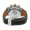 Back View Of {Caseback} Back Case And Closed Leather Band Of Breitling CB014012/BA53-729P Watch Display Model Condition