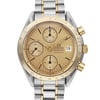 Up Close Front Facing Picture Of OMEGA 3311.10.00 Stainless Steel,Gold 18kt Watch Pre Owned Condition