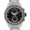 Up Close Front Facing Picture Of Montblanc 116097 Stainless Steel Watch Unworn Condition