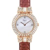 Up Close Front Facing Picture Of Chopard 899 1 Gold 18kt Watch Pre Owned Condition