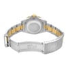 Back View Of {Caseback} Back Case And Open Stainless and Solid Gold Band Of Rolex 16613 Watch Pre Owned Condition