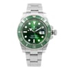 Front Full View Of Rolex 116610LV Stainless Steel Watch Pre Owned Condition Excellent