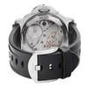 Back View Of Exhibition Back Case And Closed Rubber Band Of Panerai PAM00111 Watch Pre Owned Condition