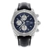 Front Full View Of Breitling A13356 Stainless Steel Watch Pre Owned Condition {Product Condition}