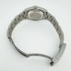 Back View Of Screwback Back Case And Open Stainless Steel Band Of Rolex 116000 Watch Pre Owned Condition