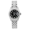 Front Full View Of Rolex 179174 Stainless Steel Watch Pre Owned Condition Excellent