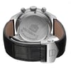 Back View Of Screwback Back Case And Closed Leather Band Of TAG Heuer CV2113.FC6180 Watch Pre Owned Condition
