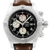 Up Close Front Facing Picture Of Breitling A1337011/B973 Stainless Steel Watch Pre Owned Condition