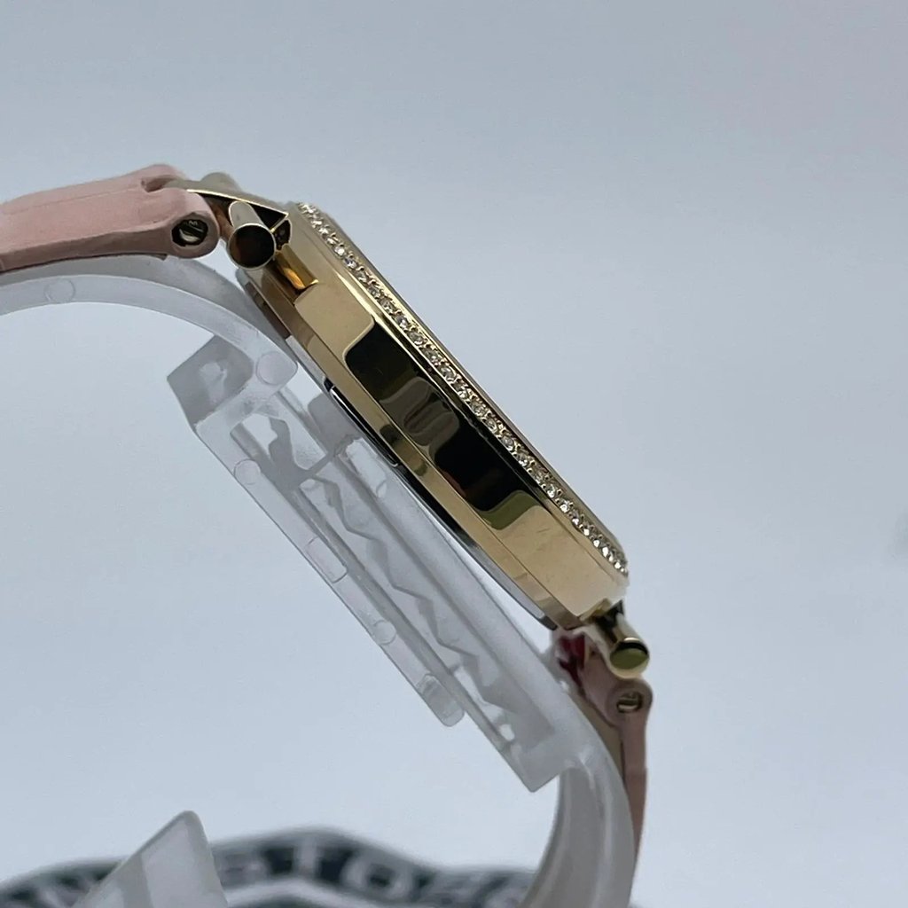 View Of Opposite Crown Facing Side Of Michael Kors MK2790 Stainless Steel Watch New With Defects Condition