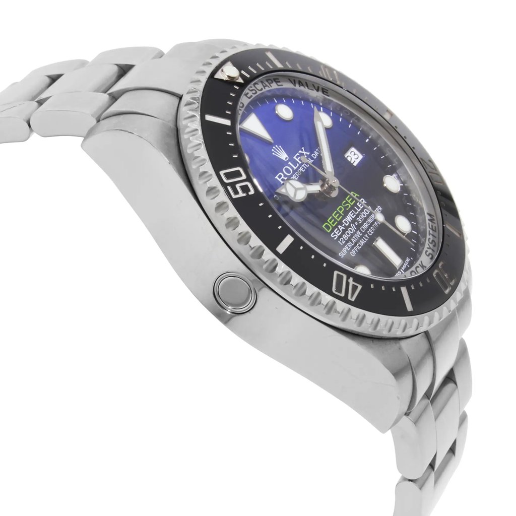 View Of Opposite Crown Facing Side Of Rolex 116660 Stainless Steel Watch Pre Owned Condition