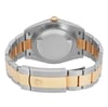 Back View Of Screwback Back Case And Closed Stainless Steel,Yellow Gold Band Of Rolex 126333 Watch Pre Owned Condition