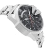 View Of Opposite Crown Facing Side Of Diesel DZ4308 Stainless Steel Watch Display Model Condition