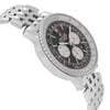 View Of Opposite Crown Facing Side Of Breitling AB0127211B1A1 Stainless Steel Watch Pre Owned Condition
