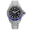 Front Full View Of Rolex 126710BLNR Stainless Steel Watch Unworn Condition Excellent