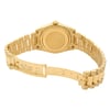 Back View Of {Caseback} Back Case And Open Gold Band Of Rolex 118238 Watch Pre Owned Condition