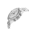 View Of Crown Facing Side Of Breitling a1335611/a653-ss Stainless Steel Watch Pre Owned Condition