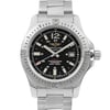 Up Close Front Facing Picture Of Breitling A1738811-BD44-173A Stainless Steel Watch Pre Owned Condition