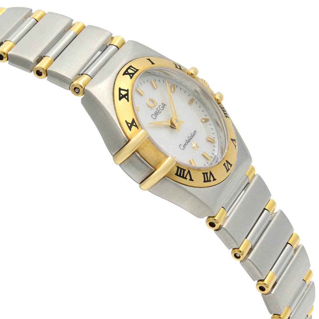 View Of Opposite Crown Facing Side Of OMEGA 1362.70.00 Stainless Steel Watch Pre Owned Condition