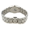 Back View Of Snap Back Case And Closed Stainless Steel Band Of Wittnauer 10P02 Watch Pre Owned Condition