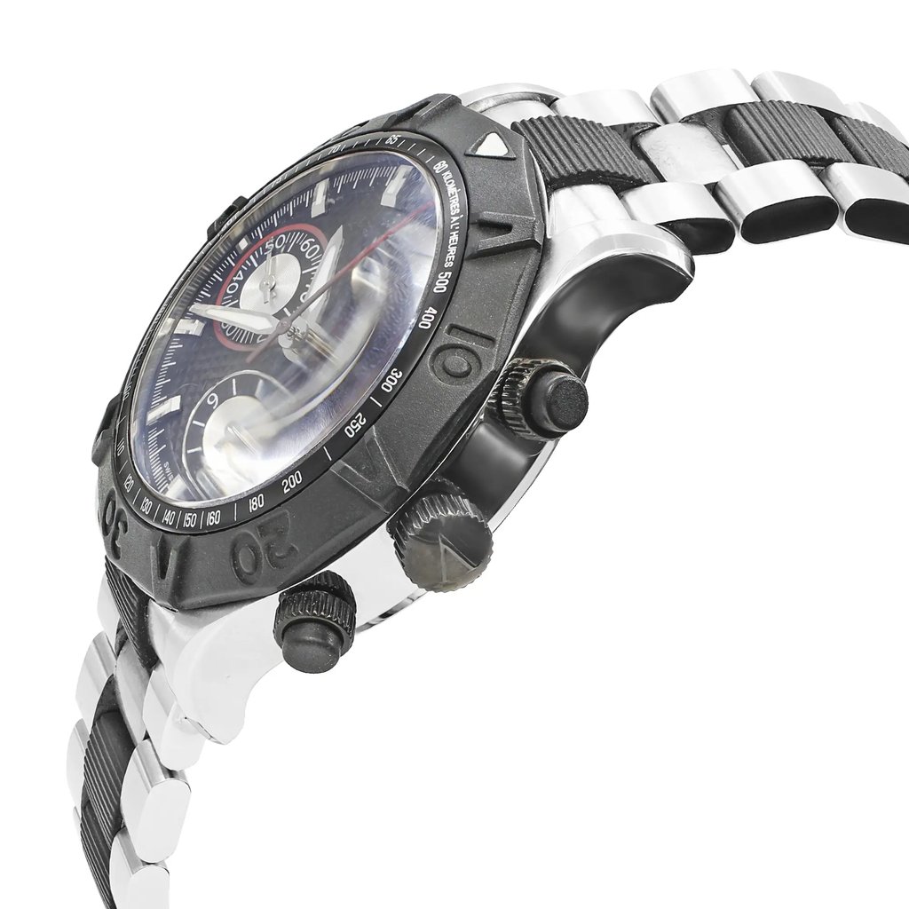 View Of Crown Facing Side Of Valentino V40LCA9R909-S09R Stainless Steel Watch Pre Owned Condition