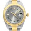 Up Close Front Facing Picture Of Rolex 126333 Stainless Steel Watch Pre Owned Condition
