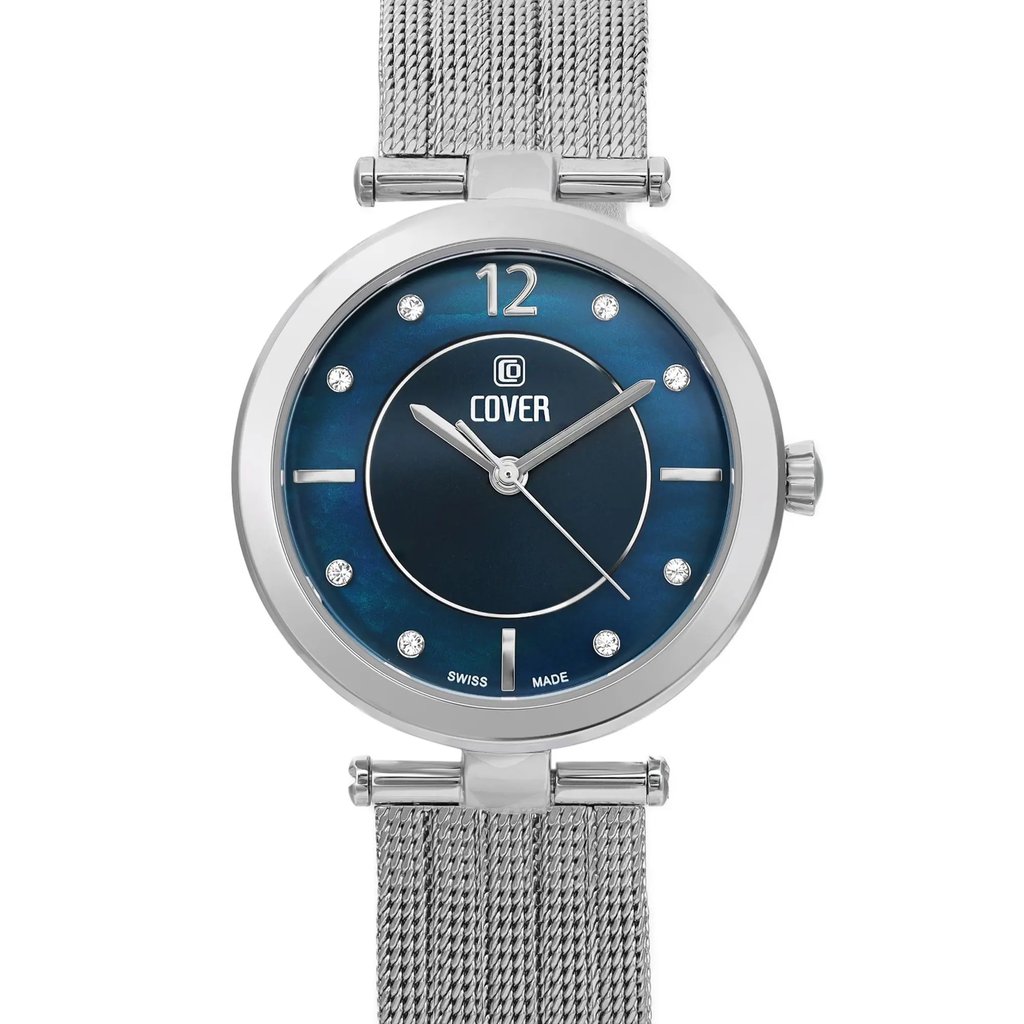 Front Full View Of COVER CO193.03 Stainless Steel Watch Unworn Condition Good