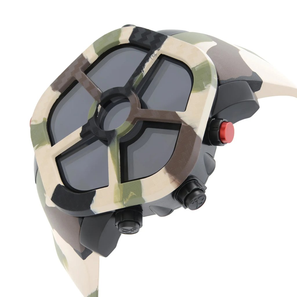 View Of Crown Facing Side Of JACOB & Co. GH100.11.NS.PC.ANO4D Stainless Steel Watch Unworn Condition