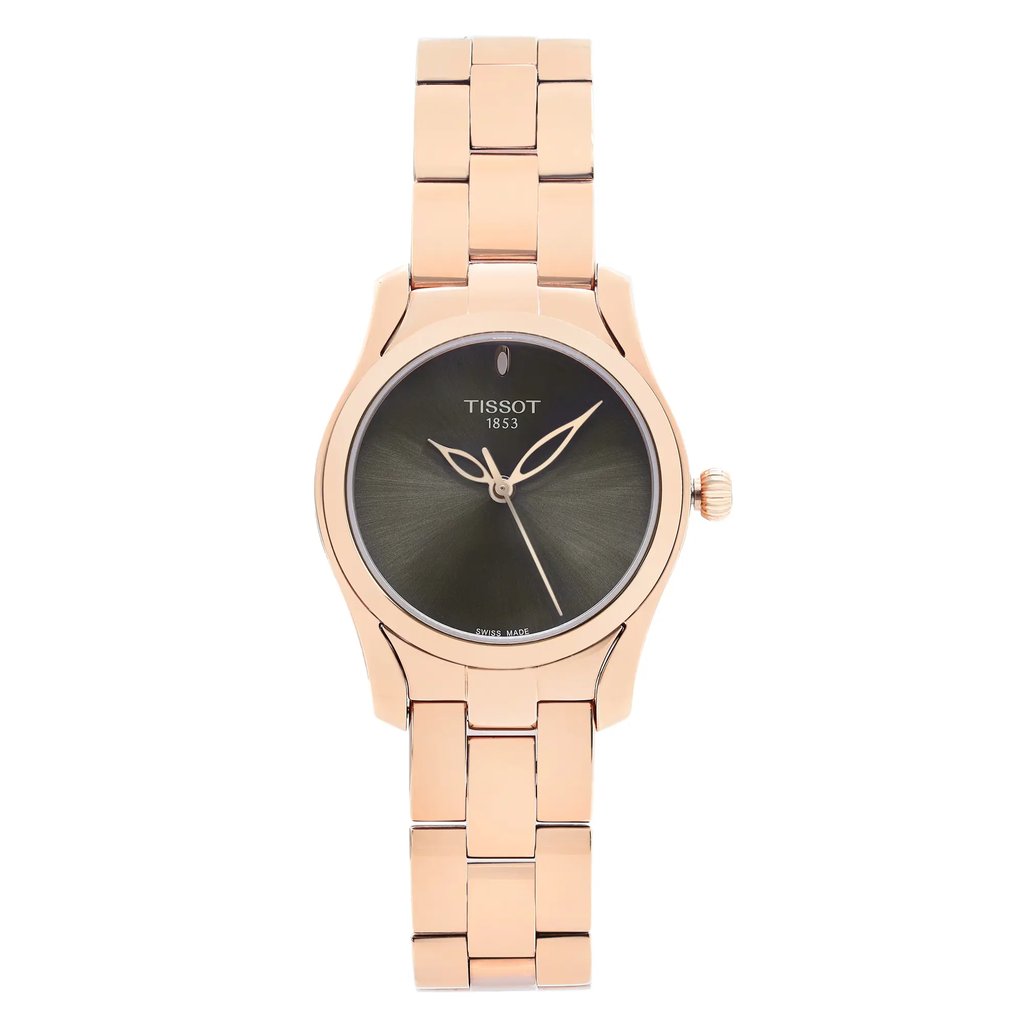 Front Full View Of Tissot T112.210.33.061.00 Stainless Steel Watch New With Defects Condition {Product Condition}