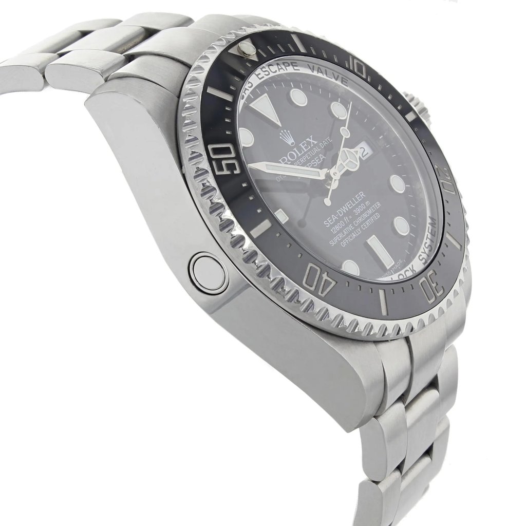 View Of Opposite Crown Facing Side Of Rolex 116660 Stainless Steel Watch Pre Owned Condition