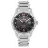 Front Full View Of Edox 80094-3NM-NO1 Stainless Steel Watch Pre Owned Condition Good