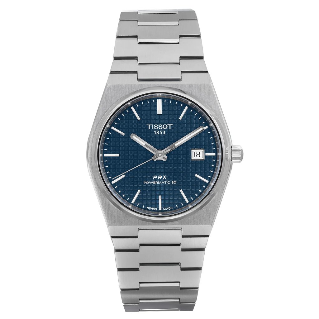 Front Full View Of Tissot T137.407.11.041.00 Stainless Steel Watch Unworn Condition Good
