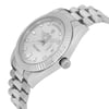 View Of Crown Facing Side Of Rolex 218239 White Gold Watch Pre Owned Condition