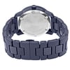 Back View Of Screwback Back Case And Closed Plastic Band Of Movado 3600444 Watch Pre Owned Condition