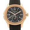Up Close Front Facing Picture Of Patek Philippe 5164R-001 Rose Gold Watch New Condition