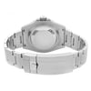 Back View Of Solid Back Case And Closed Stainless Steel Band Of Rolex 126610LN Watch Pre Owned Condition