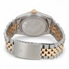 Back View Of Solid Back Case And Closed Stainless Steel,Yellow Gold Band Of Rolex 16013 Watch Pre Owned Condition