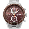 Up Close Front Facing Picture Of TAG Heuer CV2013.BA0794 Stainless Steel Watch Pre Owned Condition