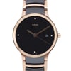 Up Close Front Facing Picture Of Rado R30554712 Stainless Steel Watch Pre Owned Condition