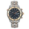 Front Full View Of OMEGA 2296.80.00 Titanium Watch Pre Owned Condition Good