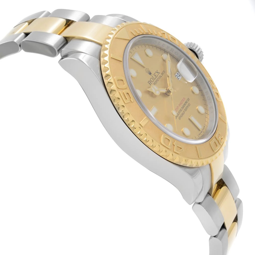 View Of Opposite Crown Facing Side Of Rolex 16623 Stainless Steel Watch Pre Owned Condition