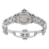 Back View Of Exhibition Back Case And Open Stainless Steel Band Of RAYMOND WEIL 2970-ST-00608 Watch Pre Owned Condition