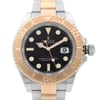 Up Close Front Facing Picture Of Rolex 116621 Stainless Steel Watch Pre Owned Condition