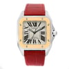 Front Full View Of Cartier W20107X7 Stainless Steel Watch Pre Owned Condition {Product Condition}