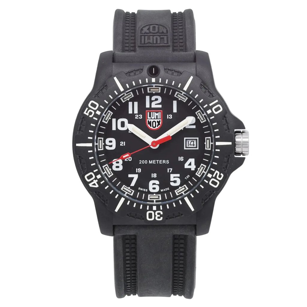 Front Full View Of Luminox XL.8881.F Carbon Watch Pre Owned Condition Good
